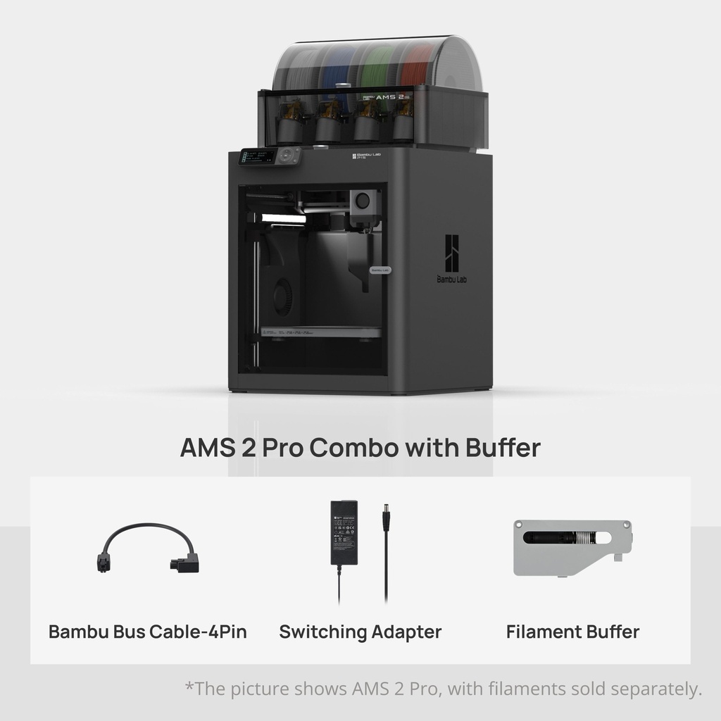 Bambu Lab P1S AMS 2 Pro Combo 3D printer
