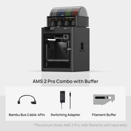 [P1S_AMS2Pro_Combo] Bambu Lab P1S AMS 2 Pro Combo 3D printer